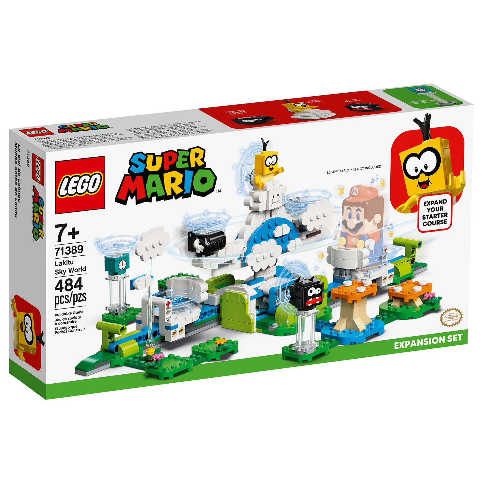 Nintendo s'associe avec LEGO ! - Page 5 71389-lego-super-mario-lakitu-sky-world-box