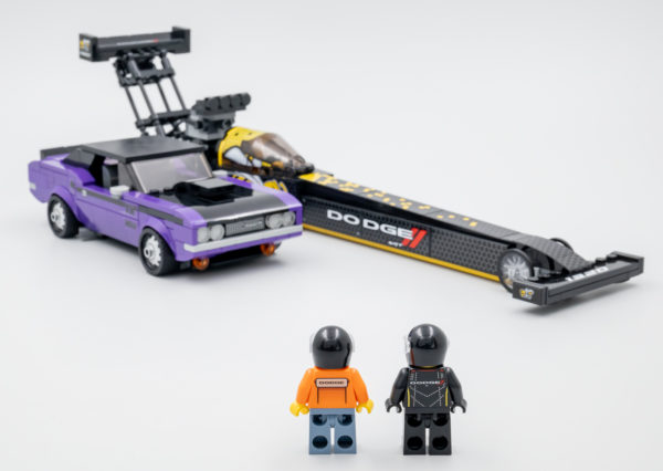76904 Lego Speed ​​Champion mopar Dragster Dodge Challenger 19