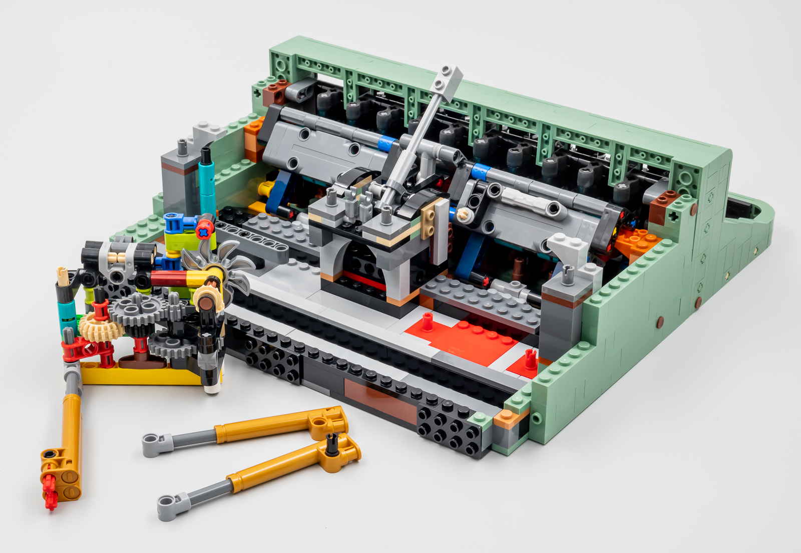 La macchina da scrivere LEGO è spettacolare ed è stata ideata da un fan! Le  immagini