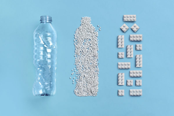 lego recycled pet bricks 2030