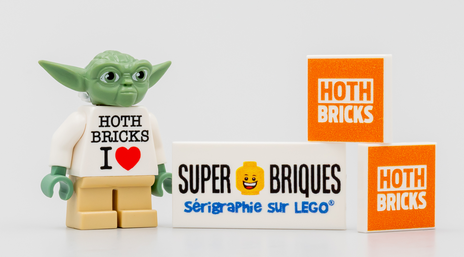 Lot de pièces LEGO® personnalisées - Super Briques