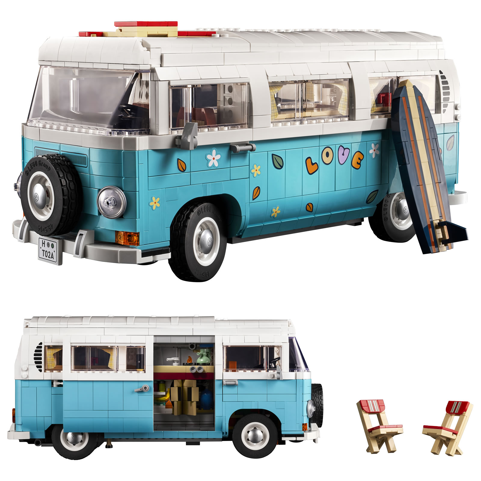 LEGO® Icons review: 10279 Volkswagen T2 Camper Van