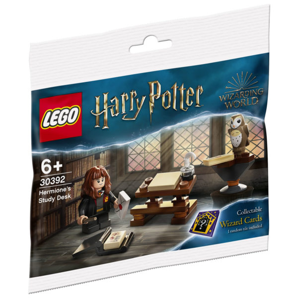 lego harry potter 30392 hermione study desk polybag gwp 1