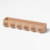41120900 LEGO 1x6 Wooden Book Rack Soap Treated