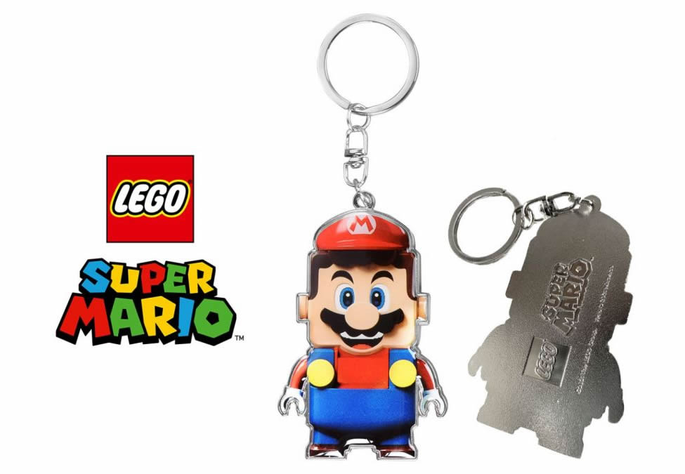 Récompenses VIP LEGO Super Mario : porte-clés Luigi, points