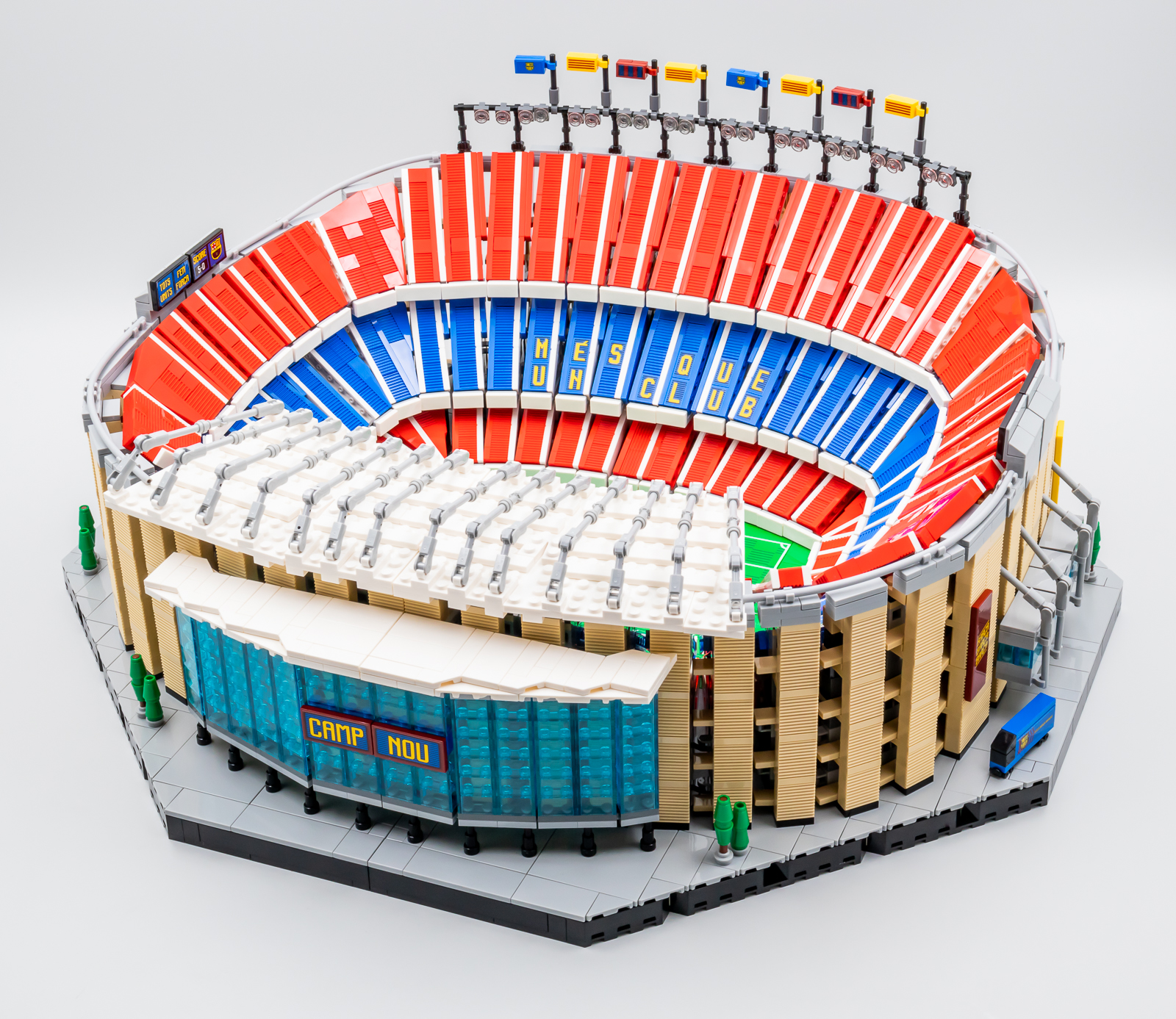 Lego® Custom Instructions Camp Nou stadium