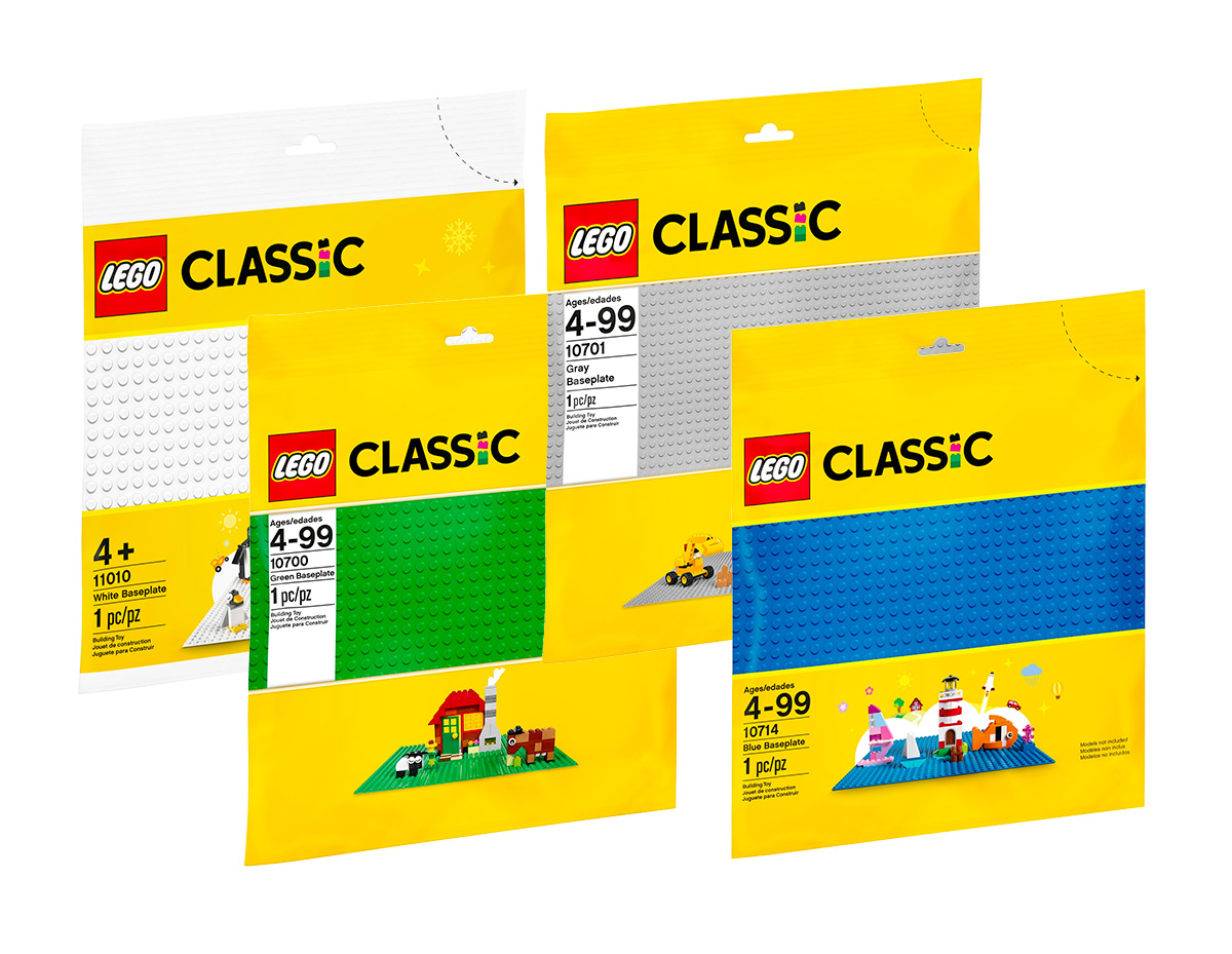 10701 LEGO CLASSIC LA PLAQUE DE BASE GRISE 48X48 LEGO Classic