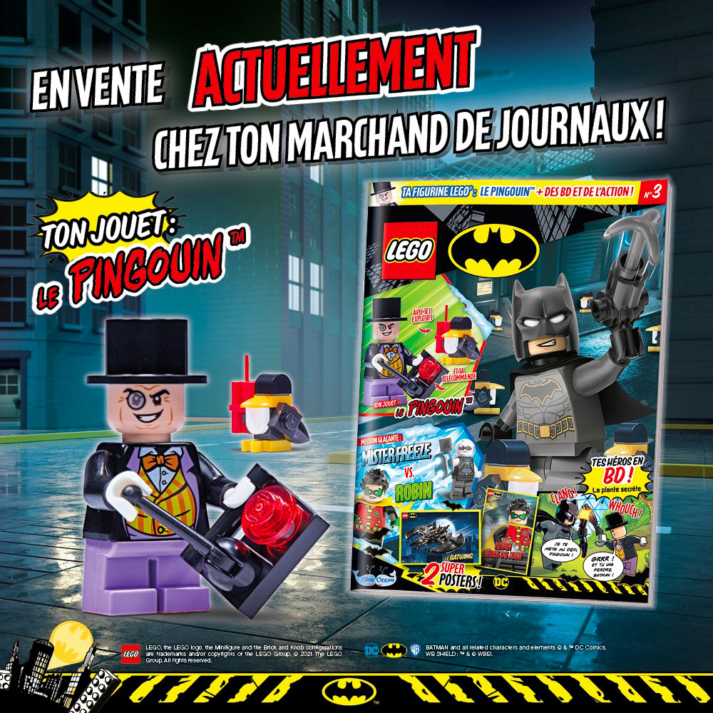 ▻ On newsstands: The September 2021 issue of the official LEGO Batman  magazine - HOTH BRICKS