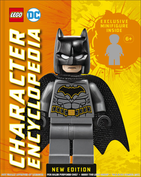 „Lego dc comics“ personažų enciklopedijos naujas leidimas 2022 m