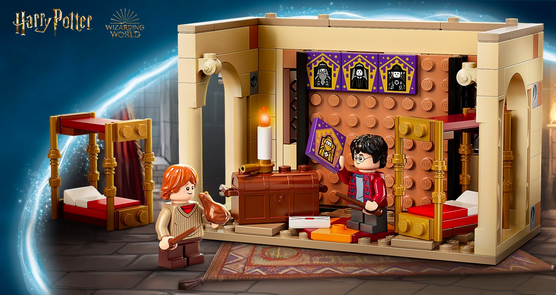 ▻ Sul LEGO Shop: il set LEGO Harry Potter 40452 Hogwarts Grifondoro  Dormitori gratis a partire da 100 € di acquisto - HOTH BRICKS