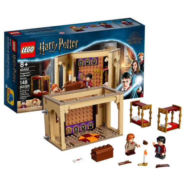 lego harry potter 40452 hogwarts gryffindor dorms 1