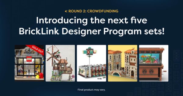 hasil akhir bricklink round2 crowdfunding lego