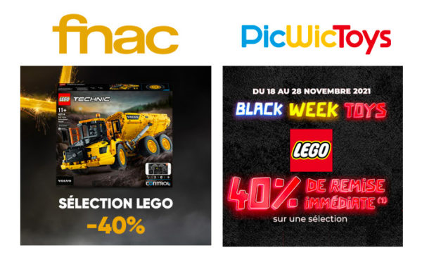 fnac picwictoys black friday week reduction lego 2021