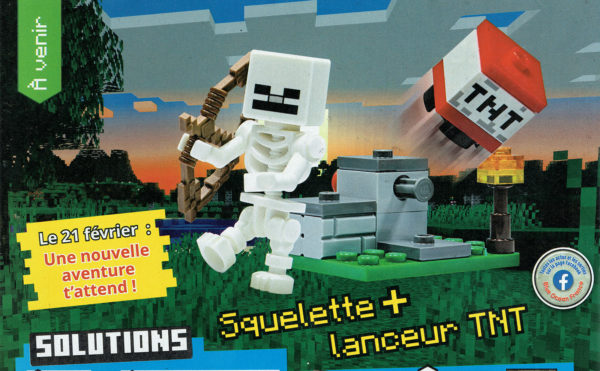Lego minecraft žurnalas 2021 m. vasario mėn