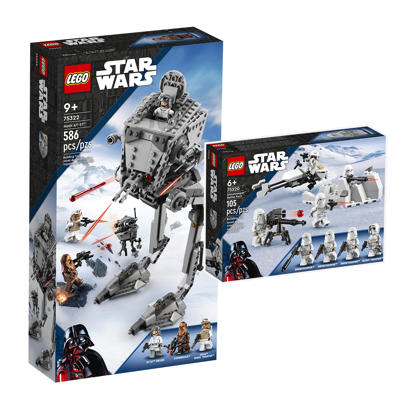 ▻ On the LEGO Shop: the LEGO Star Wars 75320 Snowtrooper Battle Pack and  75322 Hoth AT-ST sets are online - HOTH BRICKS