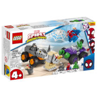 10782 lego marvel spidey friends hulk rhino truck showdown 2