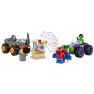 10782 lego marvel spidey friends hulk rhino truck showdown 4