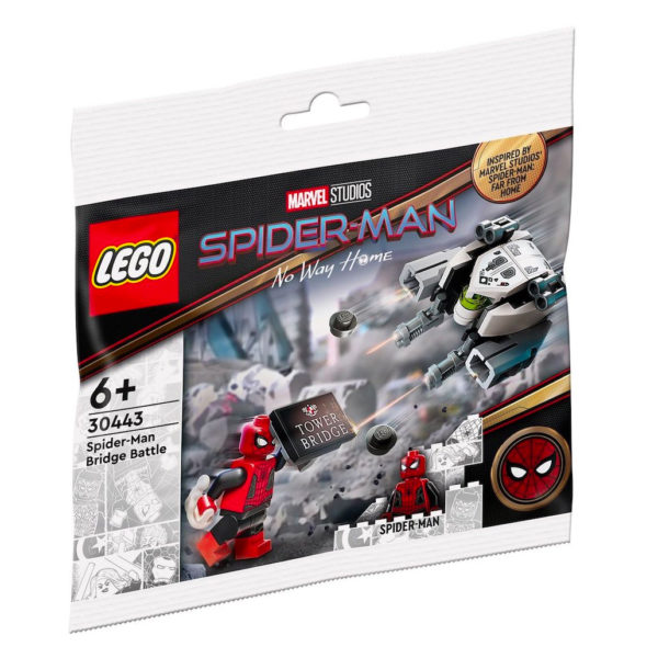 30443 lego spider man bridge pertempuran 1