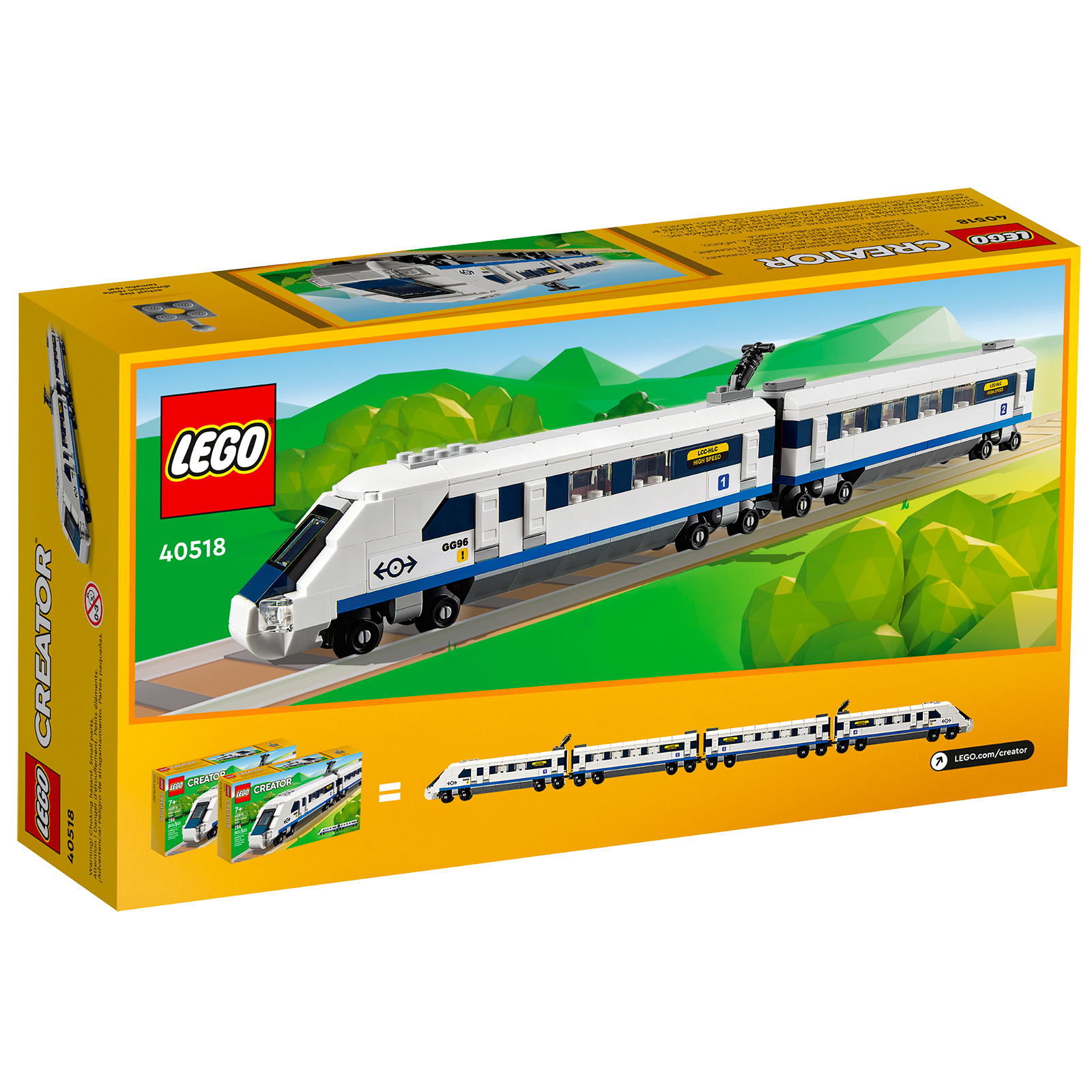 ▻ Nuovo LEGO 2022: 40524 Girasoli e 40518 Treno ad alta velocità - HOTH  BRICKS