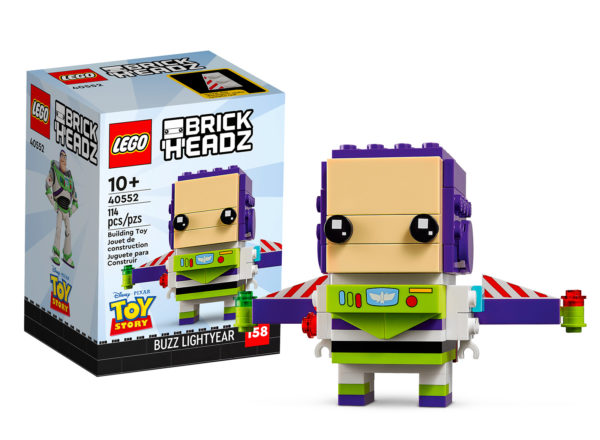 40552 lego toy story brickheadz buzz lightyear 2022