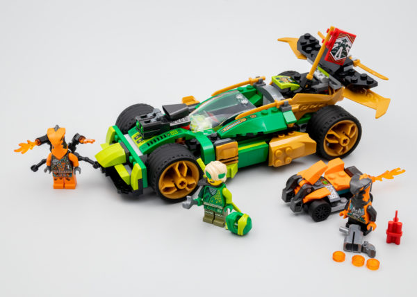 71763 lego ninjago lloyd race car evo 5