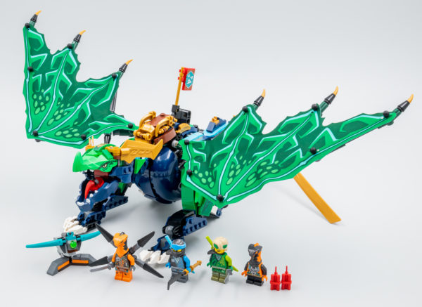 71766 lego ninjago lloyd legendary dragon 1 2