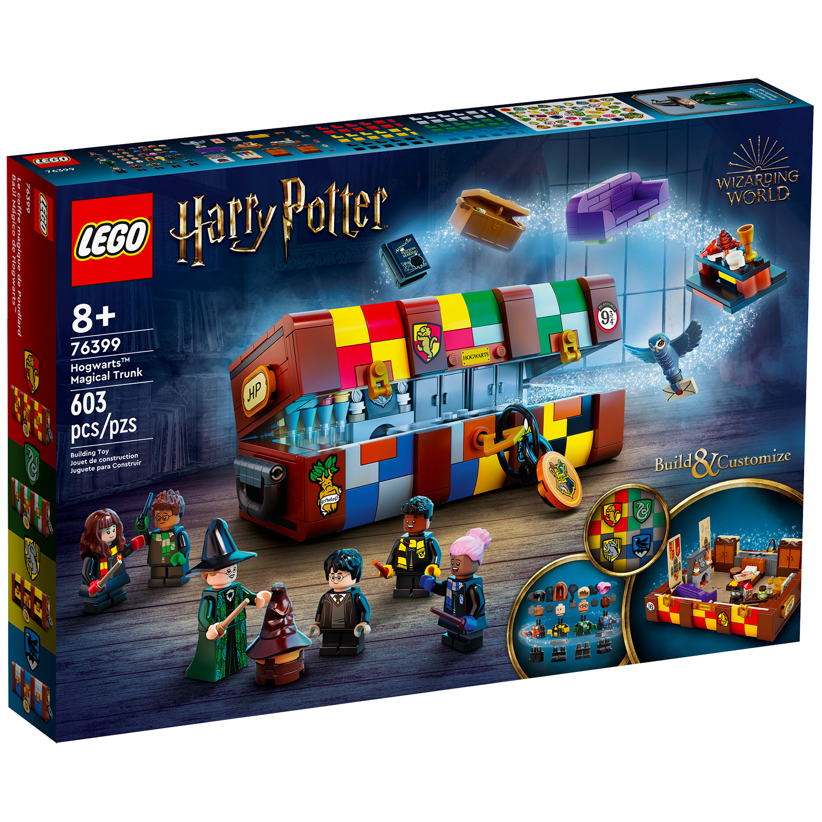 Harry Potter Lego 2022 ▻ New LEGO Harry Potter 2022: 76399 Hogwarts Magical Trunk - HOTH BRICKS