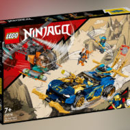 LEGO Ninjago Jay dan Nyas Race Car EVO 71776