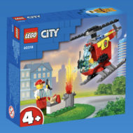 helikopter pemadam kebakaran lego 60318