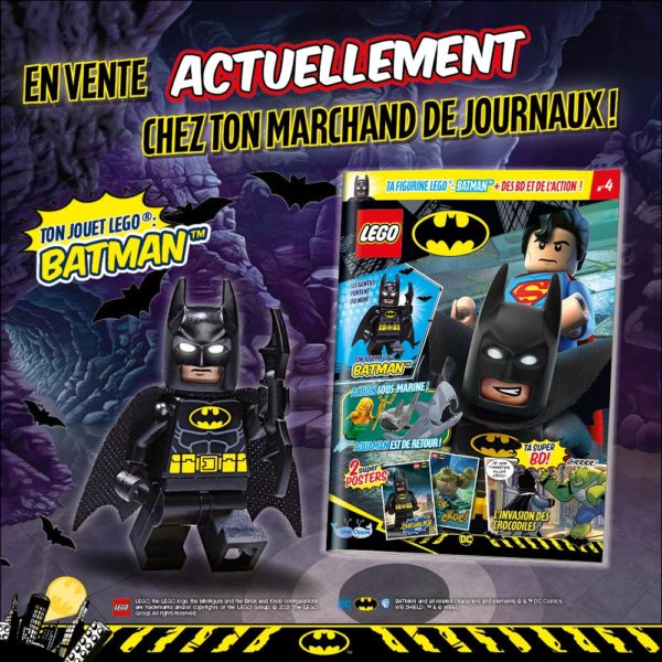 Lego dc batman журнал грудень 2021 року