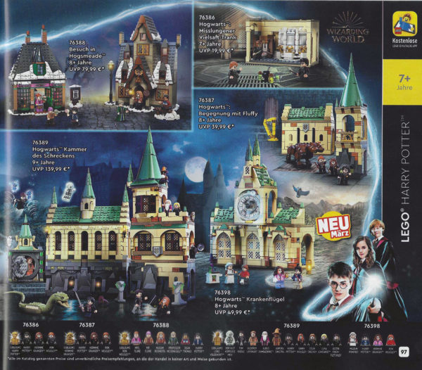 Lego Harry Potter 76398 mars 2022