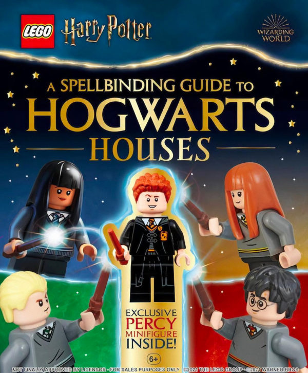 Lego Harry Potter čarovniški vodnik Hogwarts hiše pokrov