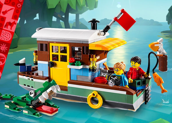 lego shop 31093 riverside houseboat offer decembre 2021