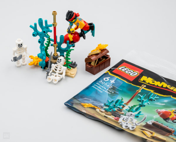 धेरै छिटो परीक्षण गरियो: LEGO 30562 Monkie Kid's Underwater Journey