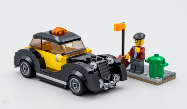 Sangat cepat diuji: LEGO 40532 Vintage Taxi (GWP)