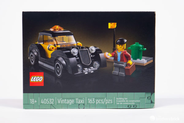 Na LEGO Shop: 40532 Vintage Taxi k dispozici od 28. ledna 2022