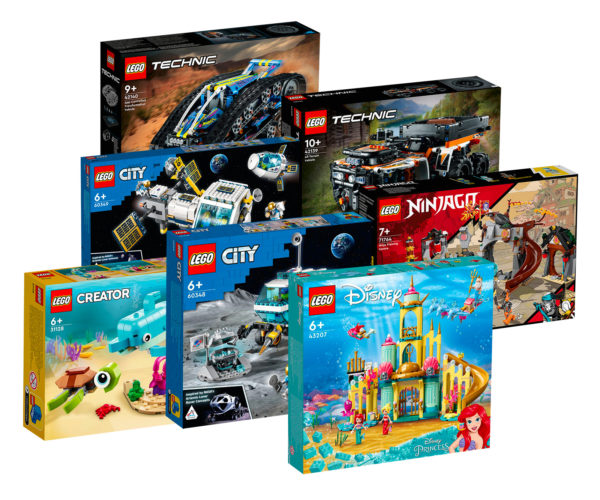 nýr Lego Technic City skapari ninjago disney mars 2022