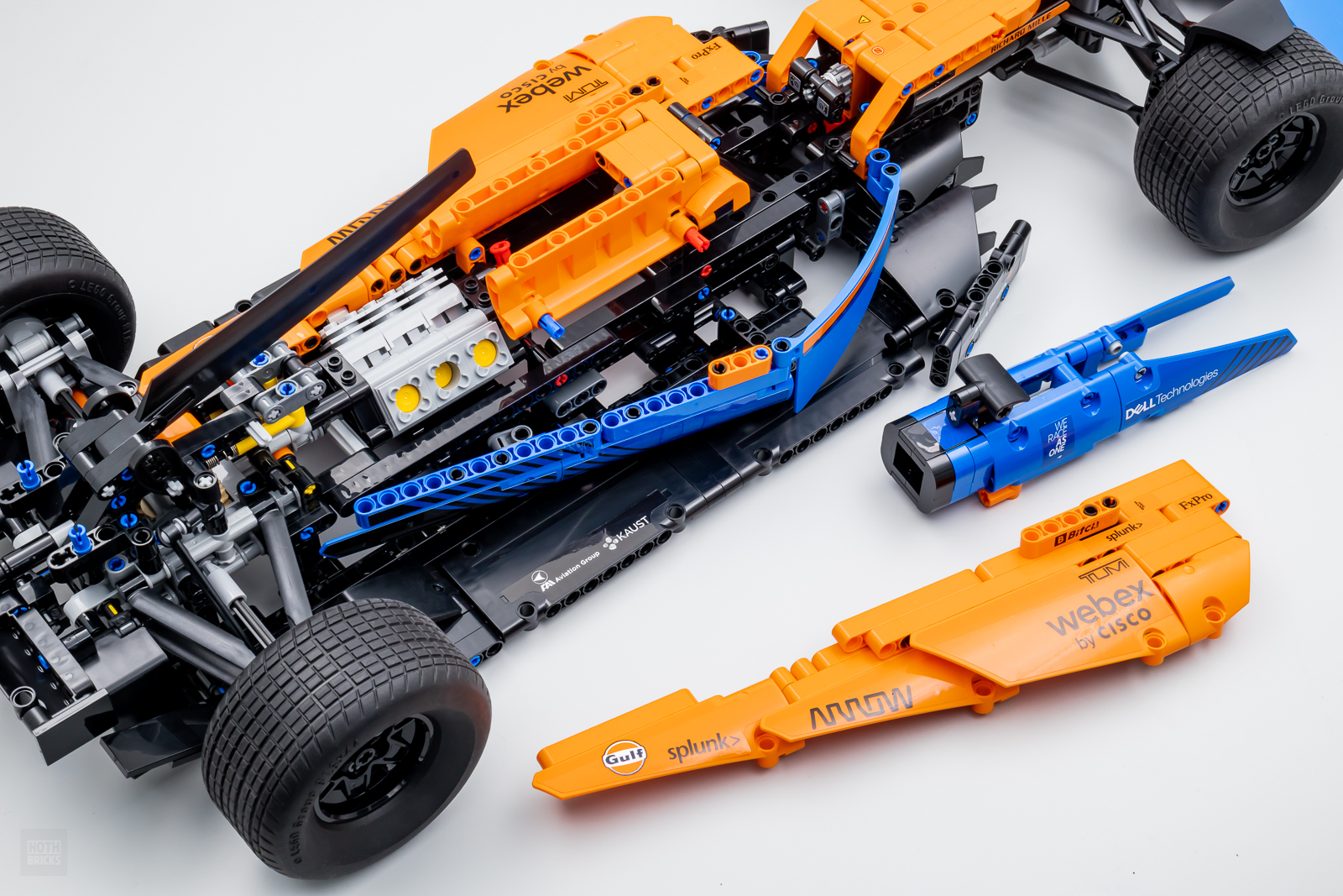 LEGO - McLaren F1 Race Car #42141 Review & Lighting Journal – Light My  Bricks USA