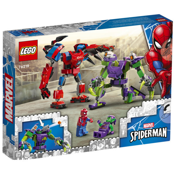 76219 lego marvel spiderman green goblin mech battle 1