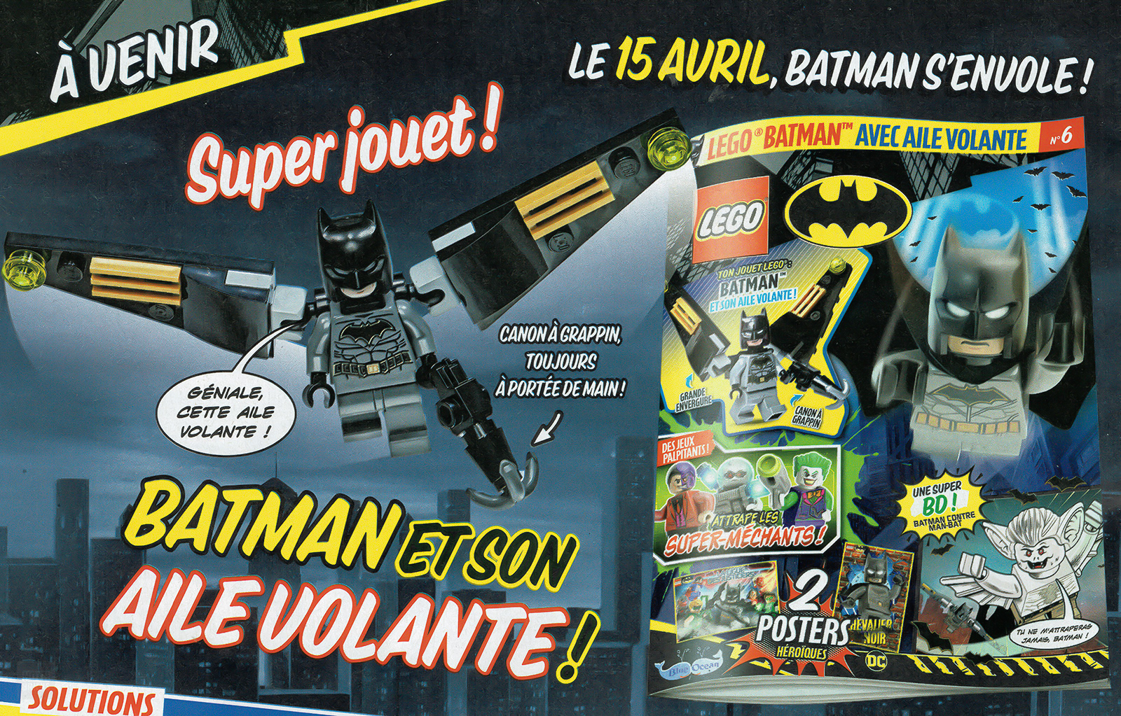 ▻ Trên sạp báo: Số tháng 2022 năm XNUMX của Tạp chí LEGO Batman chính thức  - GẠCH HOTH
