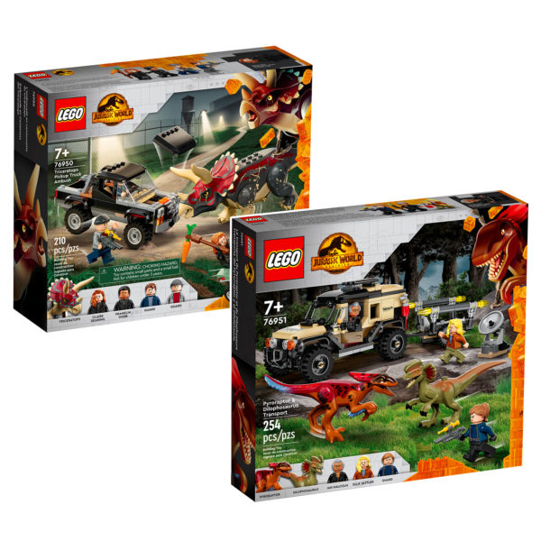 Noul Lego Jurassic World Dominion 2022 76950 76951