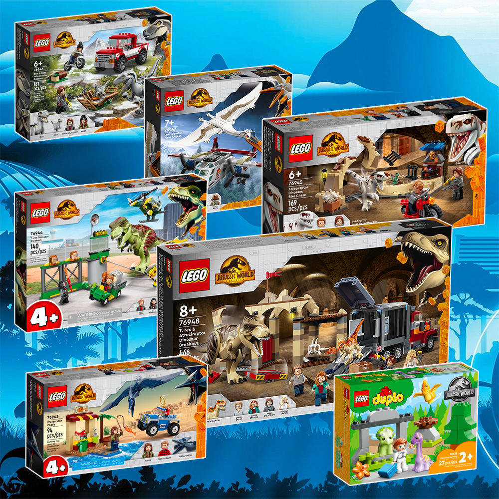 Lego June 2022 Calendar ▻ Lego Jurassic World - Hoth Bricks