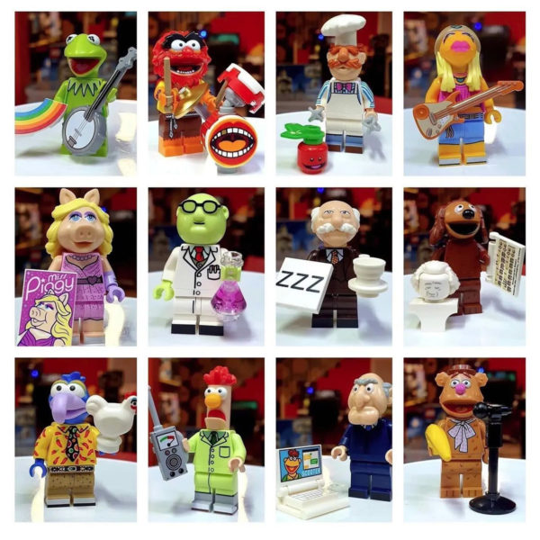 71033 lego koleksi minifigures muppets seri 1
