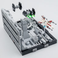 75329 lego starwars diorama collection death star trench run 6