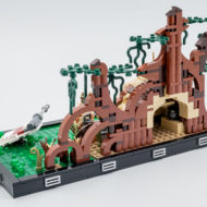 75330 lego starwars diorama collection dagobah jedi training 6