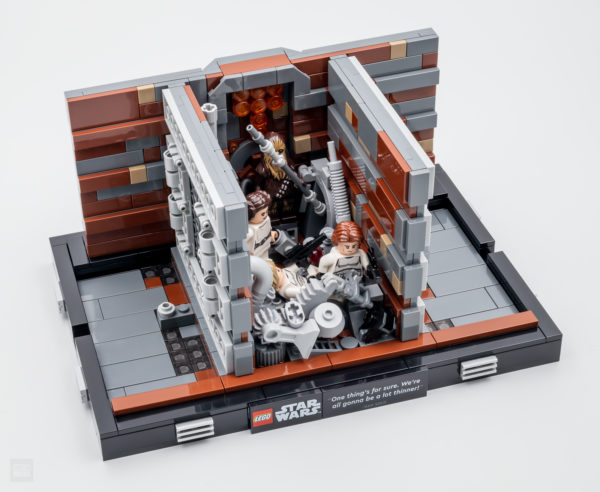 75339 lego starwars diorama collection death star trash compactor 10