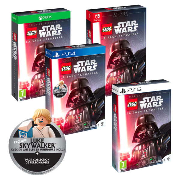 Lego Starwars Saga Skywalker Videogioco Deluxe Edition Negozio