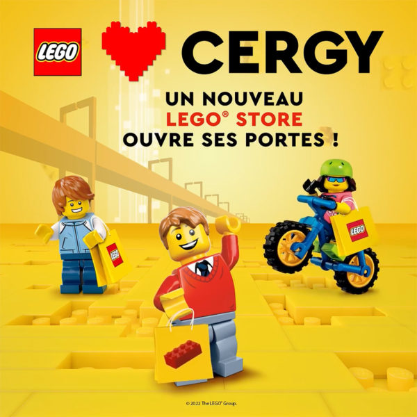 deschiderea unui magazin certificat Lego Cergy