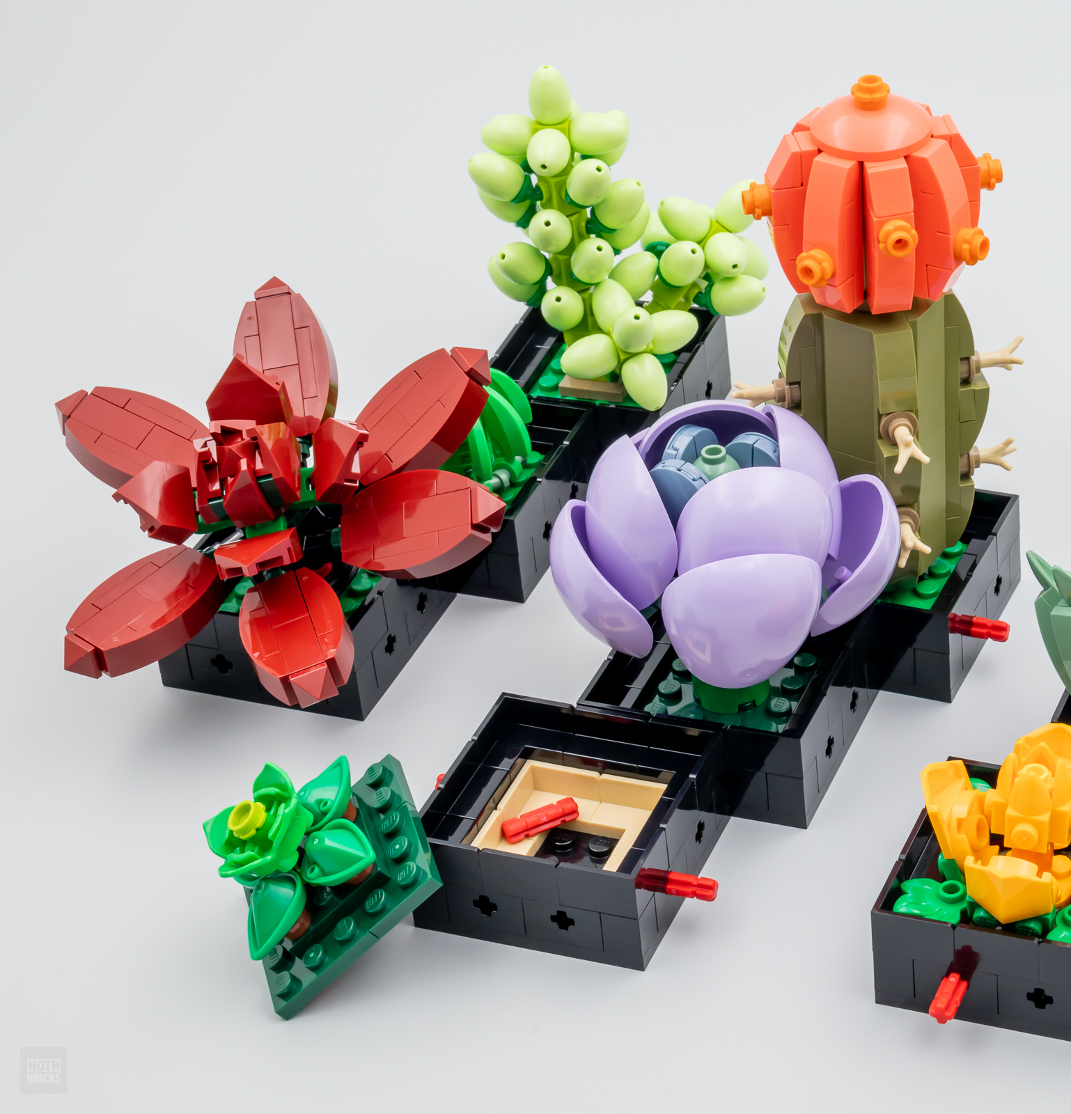 Des fleurs pour la vie avec Lego - Lauhamy