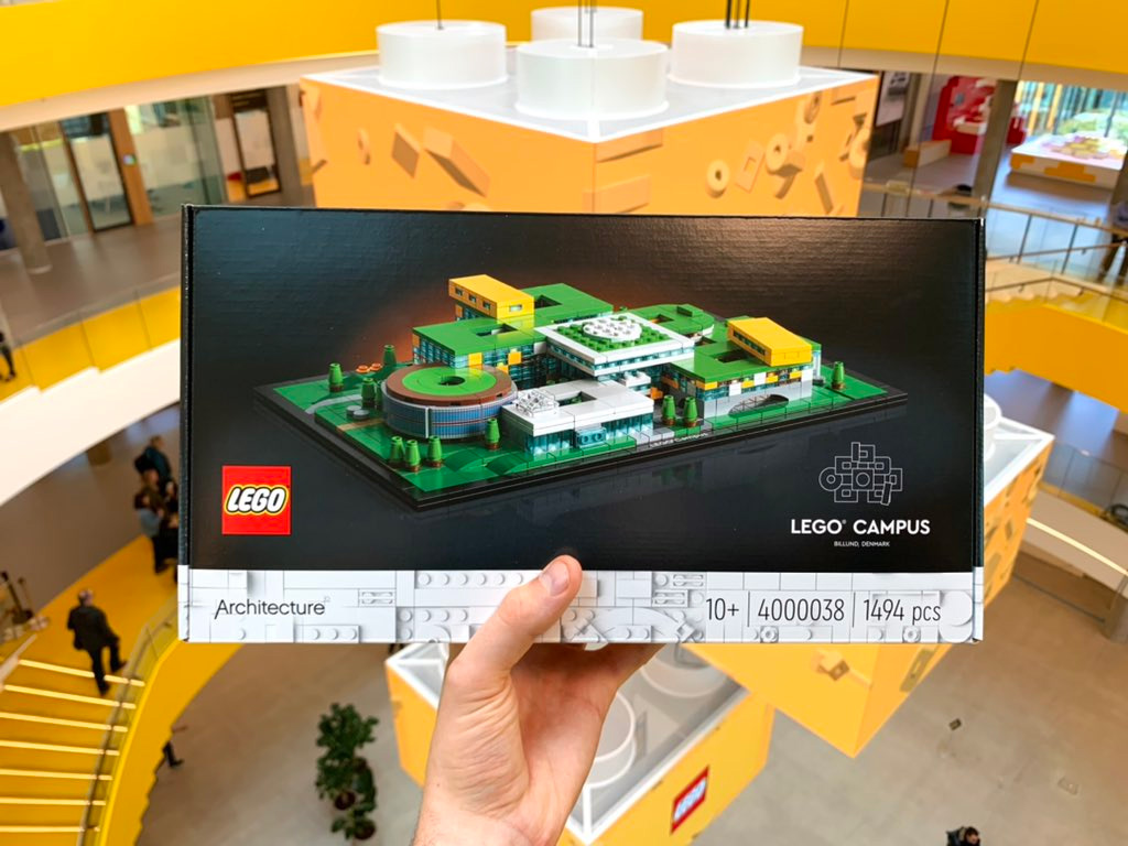 Anden klasse Derivation bryllup ▻ Ny LEGO Architecture 2022: 4000038 LEGO Campus - HOTH BRICKS